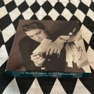 Elvis Presley 12 Note Cards/Envelopes. NEW in box and Sealed!